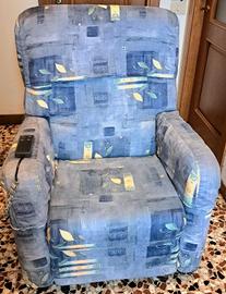 Poltrona elettrica alzapersona reclinabile 