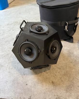 Cassa acustica dodecaedro 1000w (no bose no apple)
