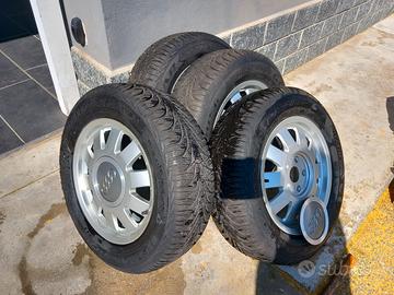 SET 4 RUOTE IN LEGA 15" AUDI A3/A4
