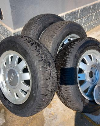 SET 4 RUOTE IN LEGA 15" AUDI A3/A4