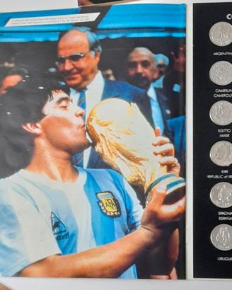 Coppa del Mondo di calcio Italia 90-medaglie ricor