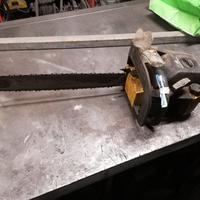 Motosega con barra da 60 cm