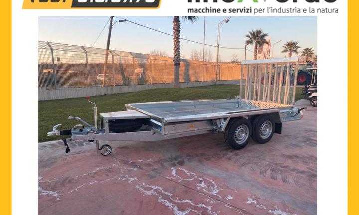 Rimorchio Trasporto Attrezzature Portata 2720 Kg