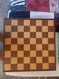 Scacchiera in legno vintage Dal Negro