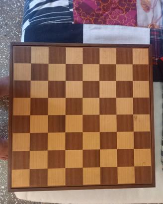 Scacchiera in legno vintage Dal Negro