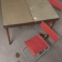 Tavolino vintage da pic nic anni 60/70