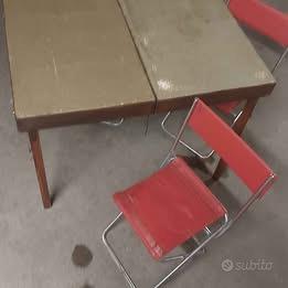 Tavolino vintage da pic nic anni 60/70