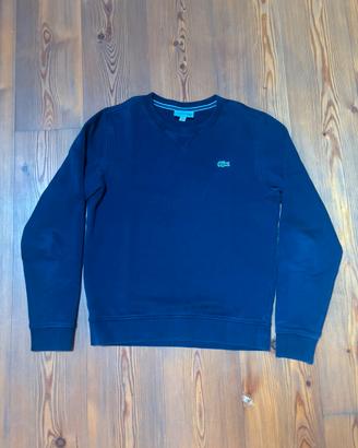 Felpa lacoste blu