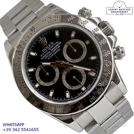 ROLEX Daytona 116520 Black LumiNova dial Full Set