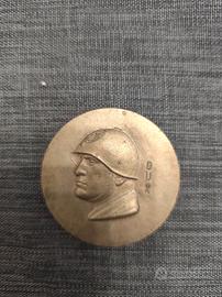 Medaglia rara Mussolini