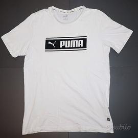 Maglietta puma bianca hotsell