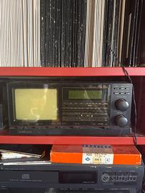 Radiosveglia Vintage con Mini TV e Radio