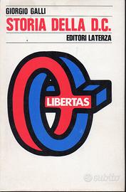 Giorgio Galli, Storia della D.C., Laterza 1978