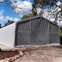 Strutture Movibili in pvc 10 x 20 x 4/5,5 ignifug.