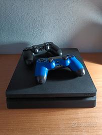 PS4 Slim 500GB + 2 controller originali