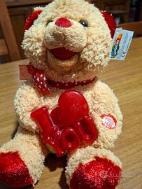 peluche con cuore