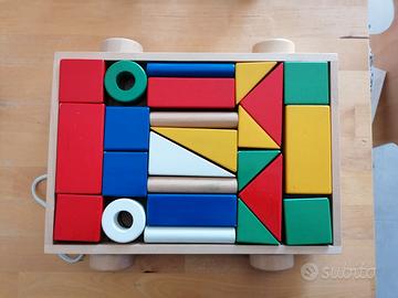 Carretto in Legno IKEA Mula