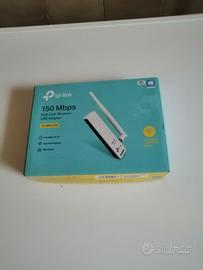 TP-LINK TL-WN722N ADATTATORE Wi Fi per PC