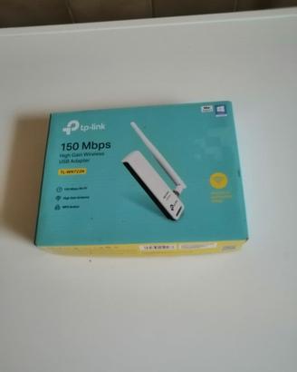 TP-LINK TL-WN722N ADATTATORE Wi Fi per PC