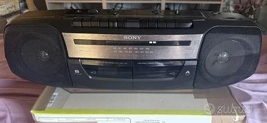 Sony CFS-W338 Radio Cassetta Boombox Vintage