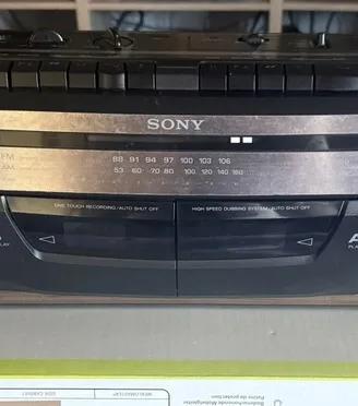 Sony CFS-W338 Radio Cassetta Boombox Vintage