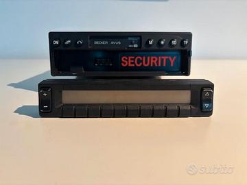 AUTORADIO D'EPOCA BECKER AVUS