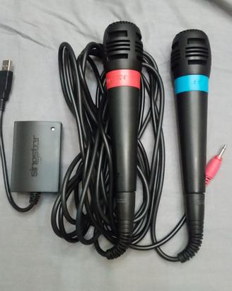 microfoni N2 singolare Sony con cavo per ps3/4  pc