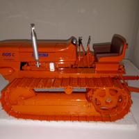 Trattore fiat 605c scala 1:8 hachette