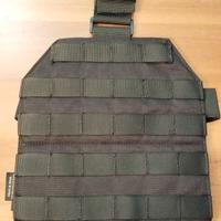 Cosciale/Leg panel MOLLE tattico modulare nero