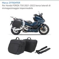 Borse morbide laterali per moto