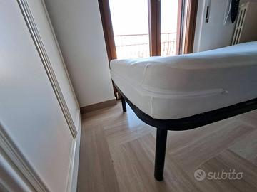 letto singolo ortopedico con materasso