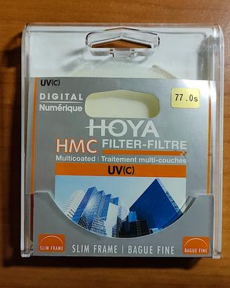 Filtro fotografico UV HOYA HMC 77mm Slim
