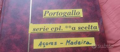 ALBUM FRANCOBOLLI PORTOGALLO-ACORES-MADEIR