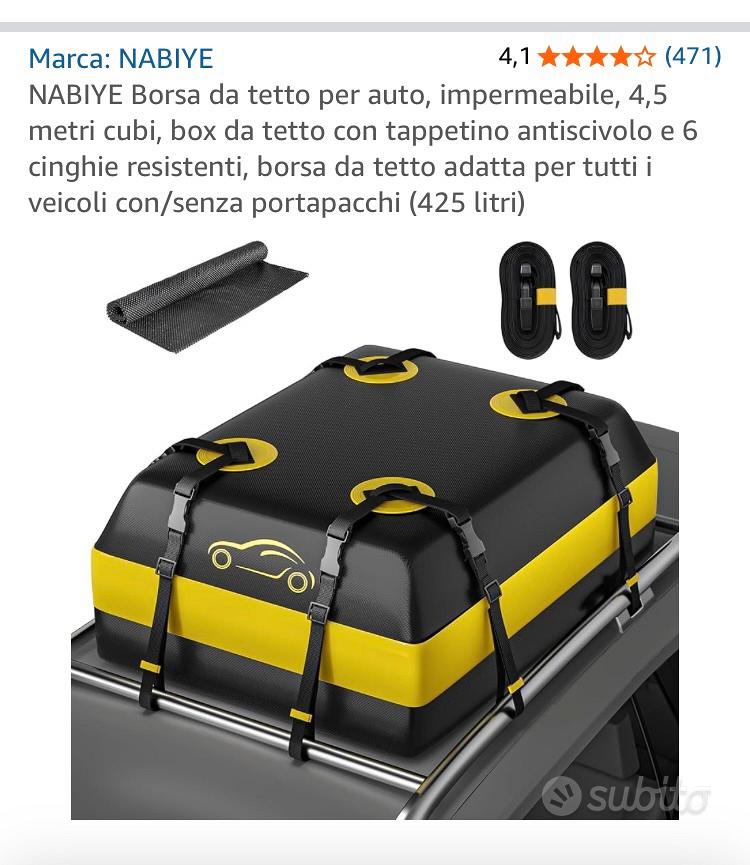 Box Da Tetto FANTASK 600L - Impermeabile Con Serratura, Per Auto E SUV - Foto 2