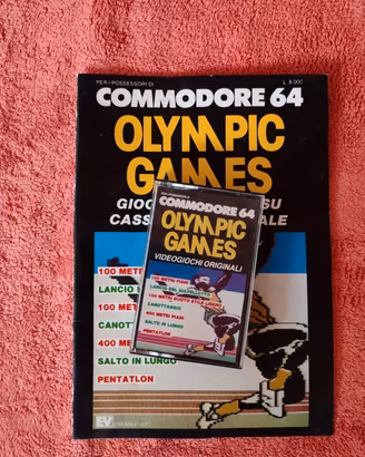 Rivista+cassetta originale per Commodore  64