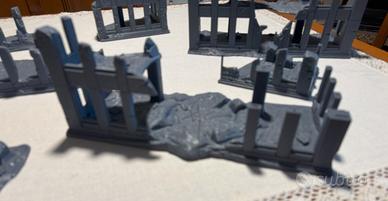 Edifici in rovina Cattedrale - Warhammer e WH40K
