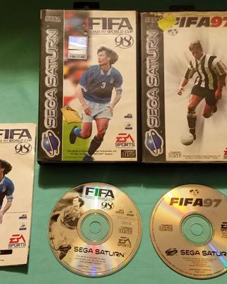 SEGA SATURN 2 GIOCHI FIFA ELECTRONIC ART SPORT