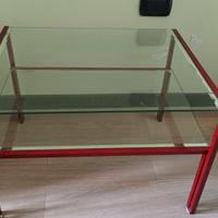 Tavolino in vetro