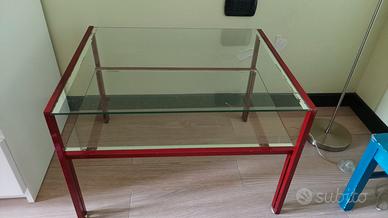 Tavolino in vetro