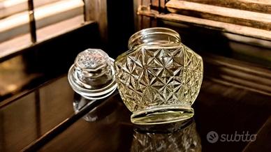 Barattolo vintage vetro per caramelle e biscotti