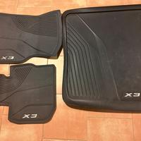 Tappetini originali Bmw X3 anno 2022