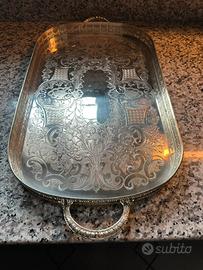 Vassoio argento Sheffield