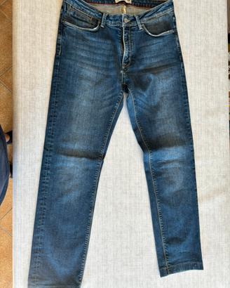 Jeans Jaggy uomo 32/34 Demin blu