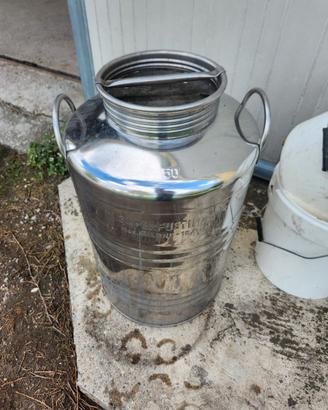 bidone acciaio inox