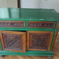 Antica credenza fine 800