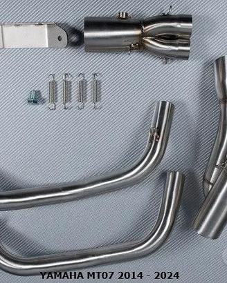 Linea completa / Scarico YAMAHA MT07 2014 - 2024