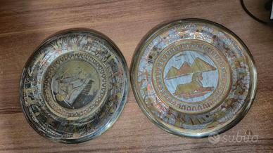 Piatti decorativi Egizi Anni 60