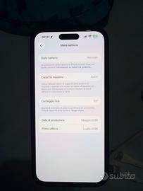 Iphone 15 pro max 256 gb