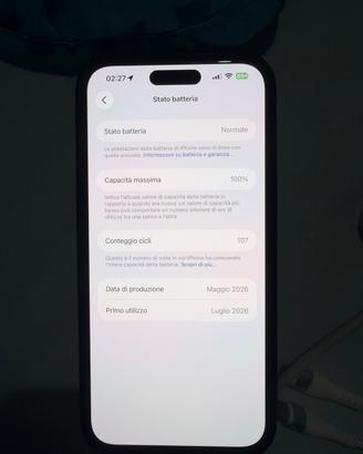 Iphone 15 pro max 256 gb