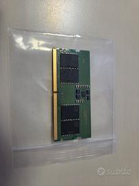 ram ddr5 sodimm portatile samsung
